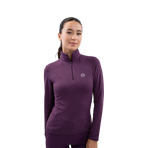 Harcour - Baselayer manches longues femme Atlantic figue | - Ohlala