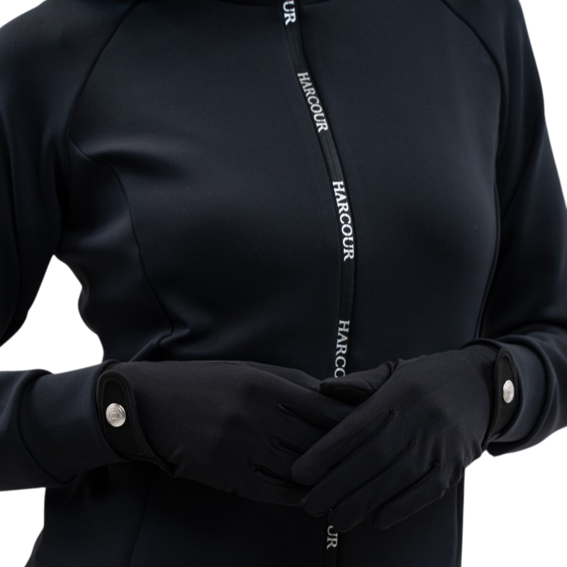 Harcour - Gants d'équitation unisexe Andy noir