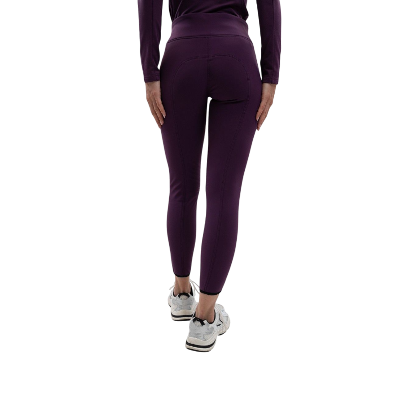 Harcour - Legging d'équitation polaire femme Lili figue