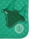 Harcour - Pack tapis de selle Sunny et bonnet Funny vert/ light gold | - Ohlala