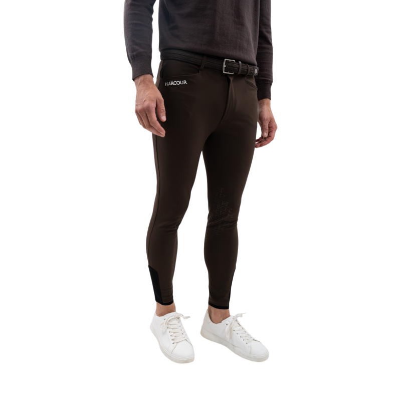 Harcour - Pantalon d'équitation homme Barmino cacao