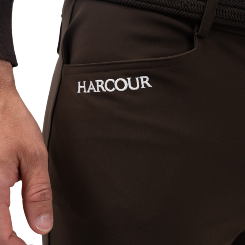 Harcour - Pantalon d'équitation homme Barmino cacao