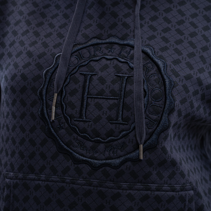 Harcour - Sweat à capuche unisexe Samy tartan