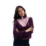 Harcour - Dames colsweater Ambre vijg/pioenroos | - Ohlala
