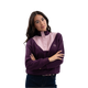 Harcour - Sweat col montant femme Ambre figue/ pivoine | - Ohlala