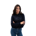Harcour - Sweat en maille femme Aurelia marine | - Ohlala