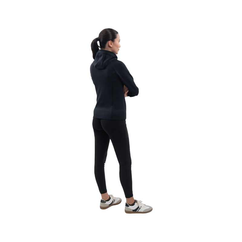 Harcour - Sweat technique zippé femme Ava noir