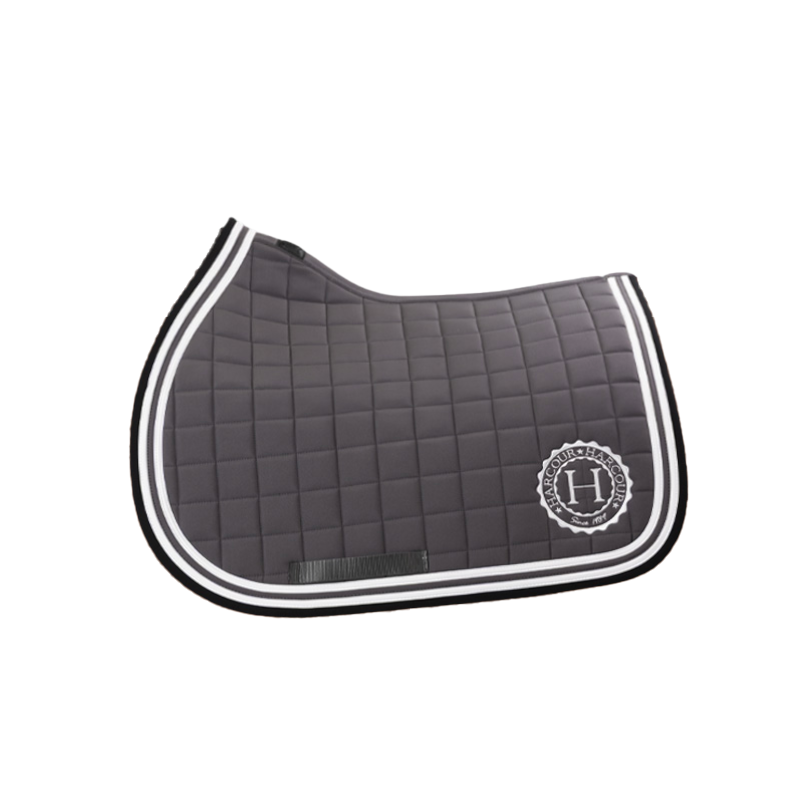Harcour - Tapis de selle Soft ardoise
