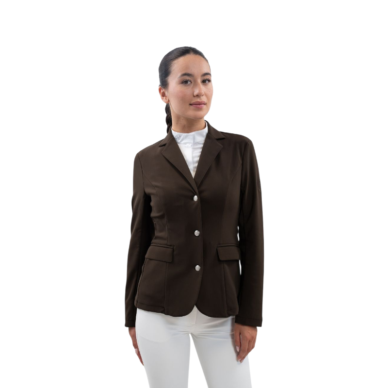 Harcour - Veste de concours femme Jismy cacao