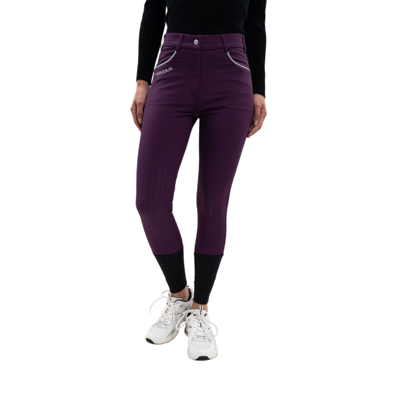 Harcour - Pantalon d'équitation femme Jaltika figue
