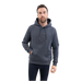 Harcour - Sweat à capuche unisexe Samy gris foncé | - Ohlala