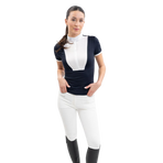 Harcour - Polo de concours manches courtes femme Shine marine | - Ohlala