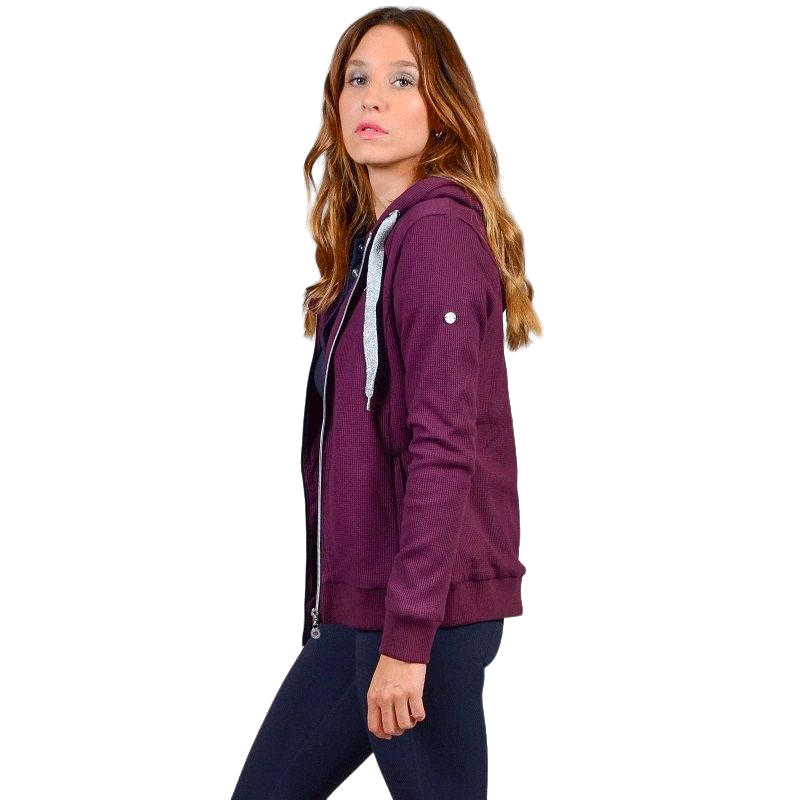 Harcour - Sweat à capuche femme Swai violine
