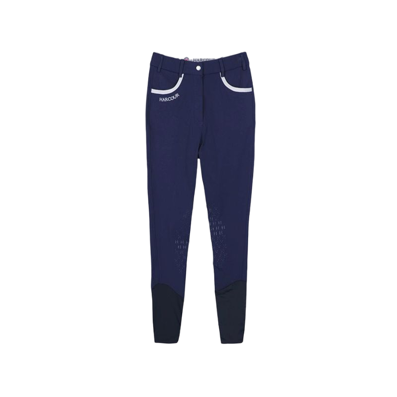 Harcour - Pantalon d'équitation femme fix system grip Jaltika marine | - Ohlala