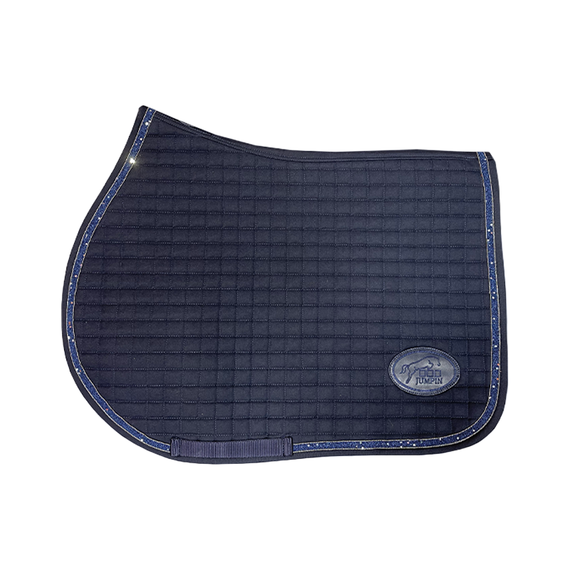 Jump'In - Tapis de selle Carat marine | - Ohlala