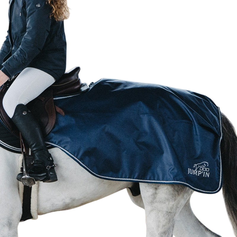 Jump'In - Couvre-reins imperméable Fabric Pro marine/ lurex | - Ohlala