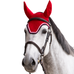 Jump'In - Bonnet pour chevaux Balthazar rouge/ marine | - Ohlala
