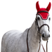 Jump'In - Bonnet pour chevaux Balthazar rouge/ noir | - Ohlala