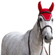 Jump'In - Bonnet pour chevaux Balthazar rouge/ noir | - Ohlala