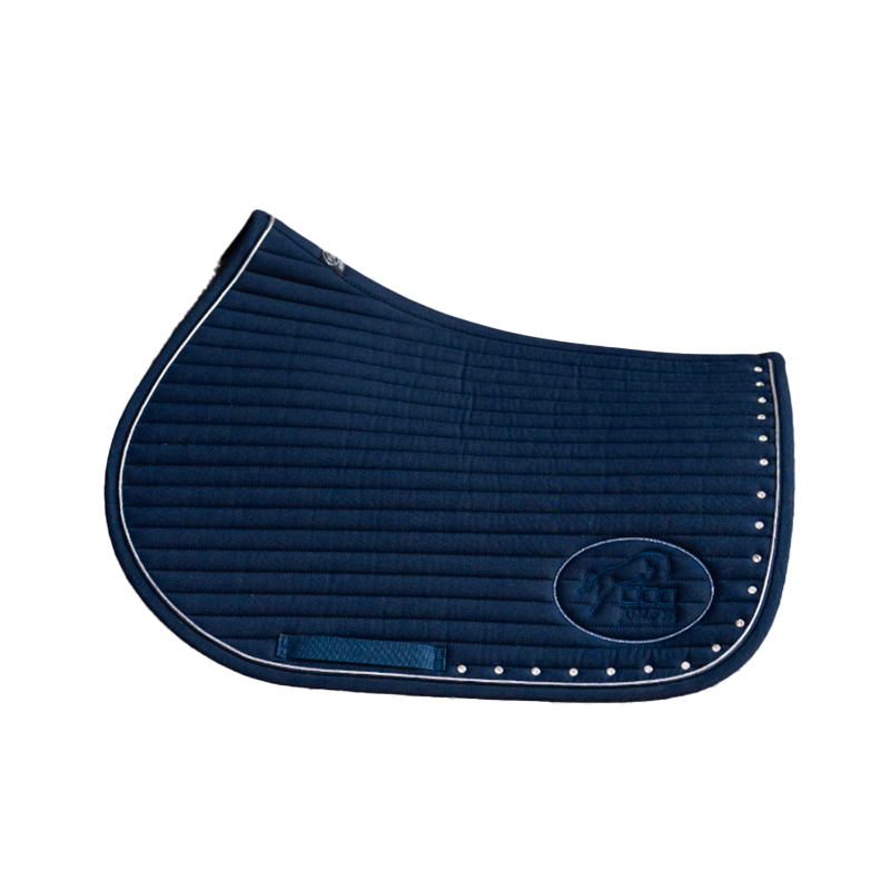 Jump'In - Tapis de selle Balthazar marine/ diamant