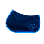 Jump'In - Tapis de selle Balthazar marine/ bleu royal | - Ohlala