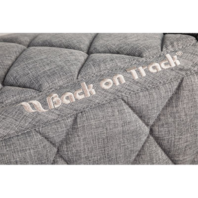 Back On Track - Tapis de selle Haze gris | - Ohlala