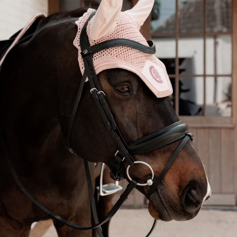 Kentucky Horsewear - Bonnet pour chevaux Wellington Sparkling vieux rose | - Ohlala