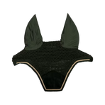 Kentucky Horsewear - Paardenmuts Wellington Velvet pine green | - Ohlala