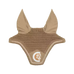 Kentucky Horsewear - Geluidswerend paardenkapje Wellington 3D Logo Rope beige | - Ohlala