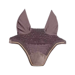 Kentucky Horsewear - Geluidswerend paardenkapje Wellington Basic Velvet grijs | - Ohlala