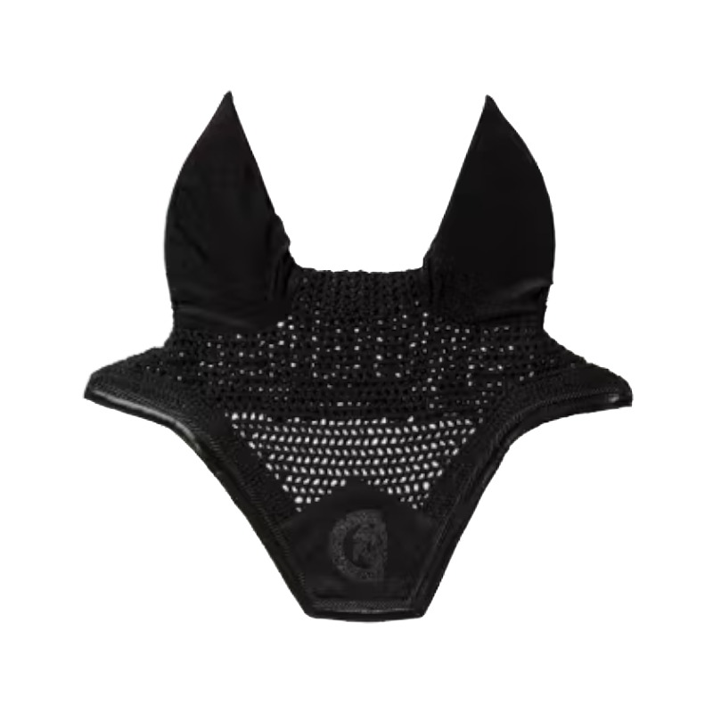 Kentucky Horsewear - Bonnet pour chevaux anti-bruits Wellington Sparkling noir | - Ohlala