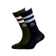 Kentucky Horsewear - Chaussettes d'équitation enfant x2 marine/ vert foncé | - Ohlala