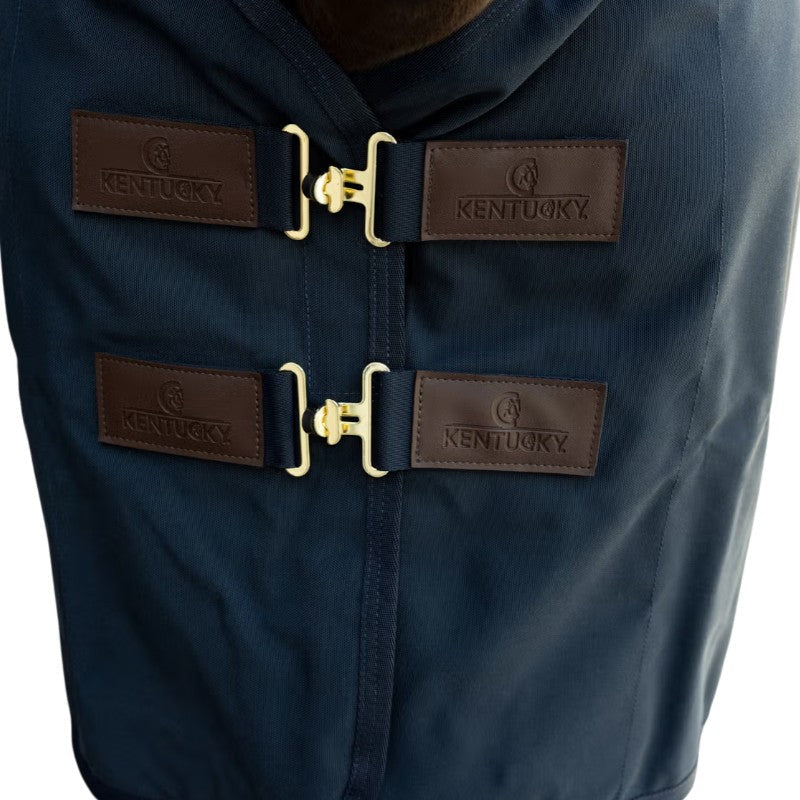 Kentucky Horsewear - Couverture de box et d'extérieur Canvas marine | - Ohlala