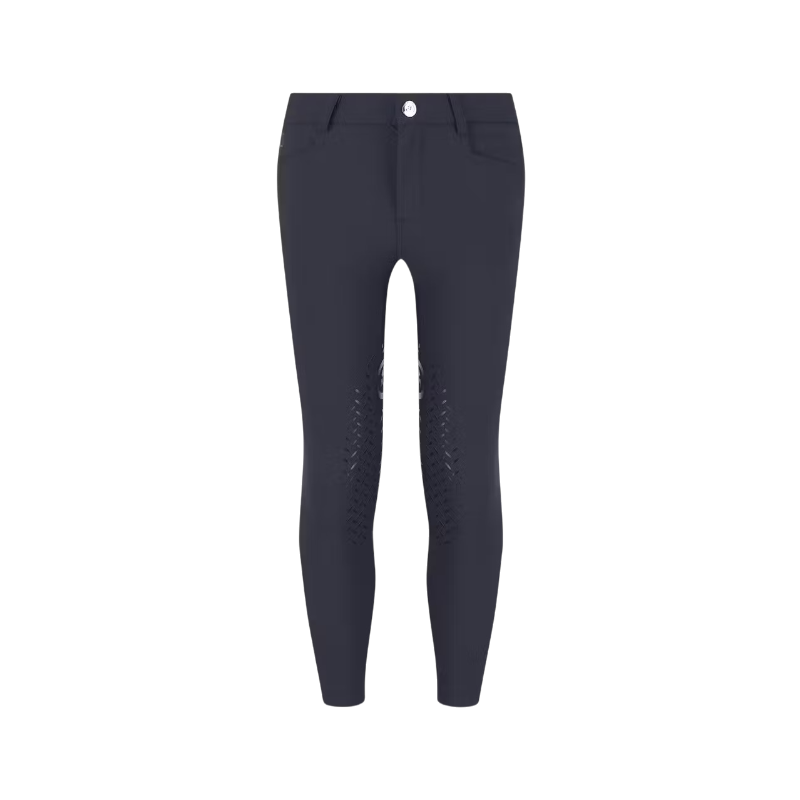 Kentucky Horsewear - Pantalon d'équitation Mexico City garçon avec Grip au genou marine