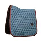 Kentucky Horsewear - Tapis de dressage Onion Quilt Leather Neon bleu | - Ohlala