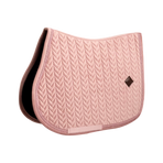 Kentucky Horsewear - Zadeldekje Velvet Mini Pearls oud roze | - Ohlala