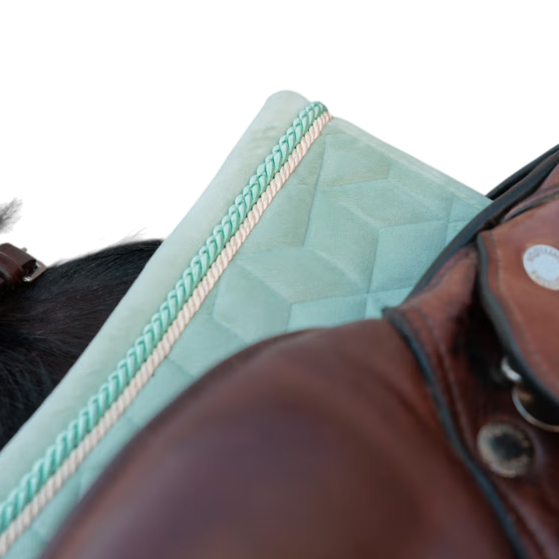 Kentucky Horsewear - Tapis de selle Velvet mint