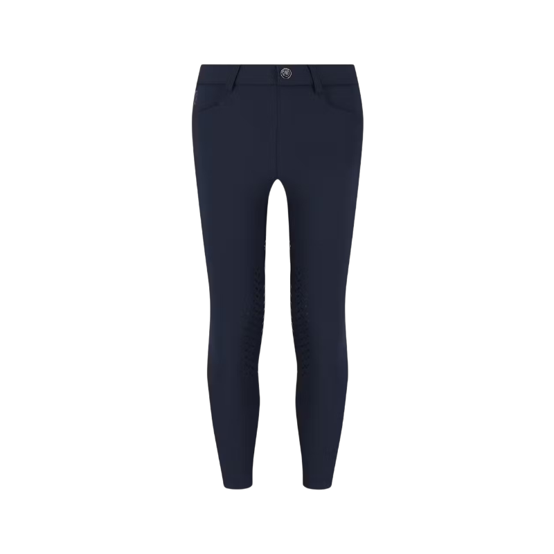 Kentucky Horsewear - Legging d'équitation Mexico Kids garçon avec Grip au genou marine