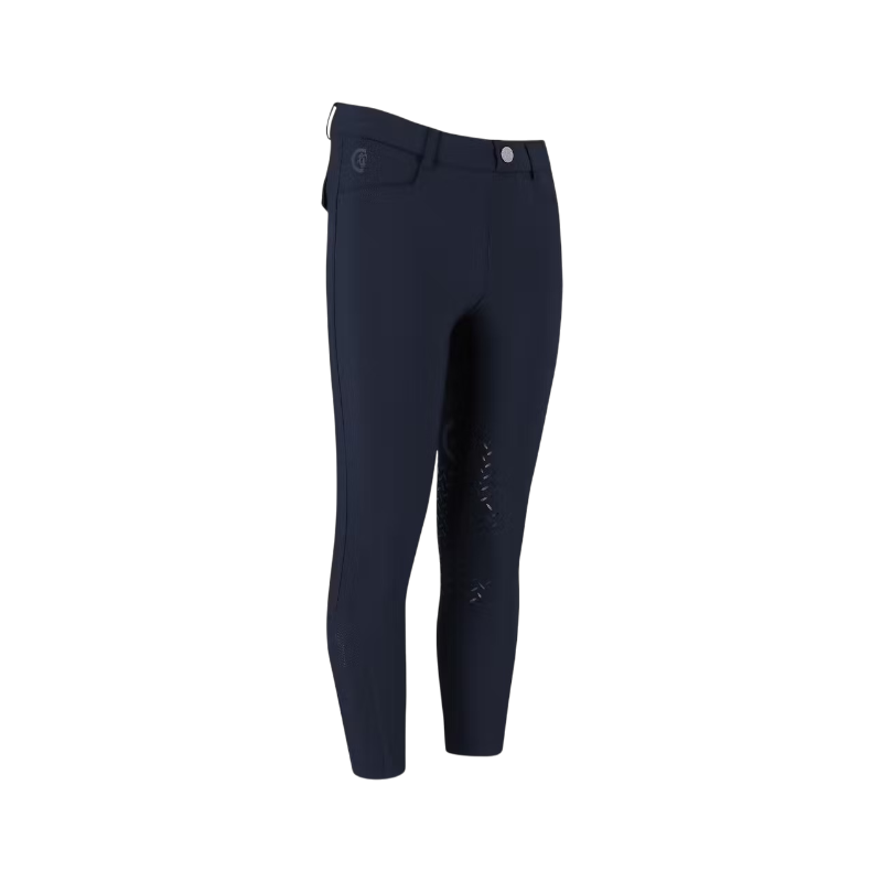 Kentucky Horsewear - Legging d'équitation Mexico Kids garçon avec Grip au genou marine
