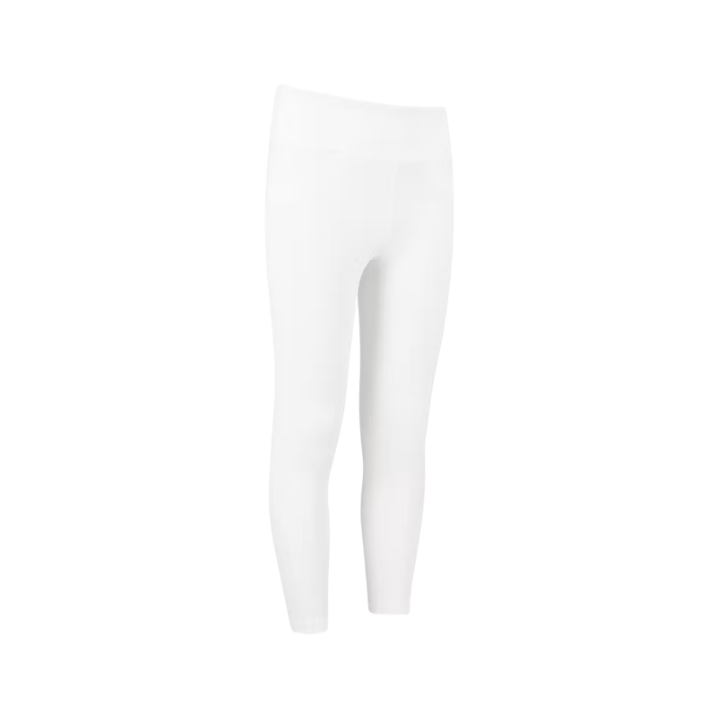 Kentucky Horsewear - Legging d'équitation Miami Kids fille avec Grip au genou blanc