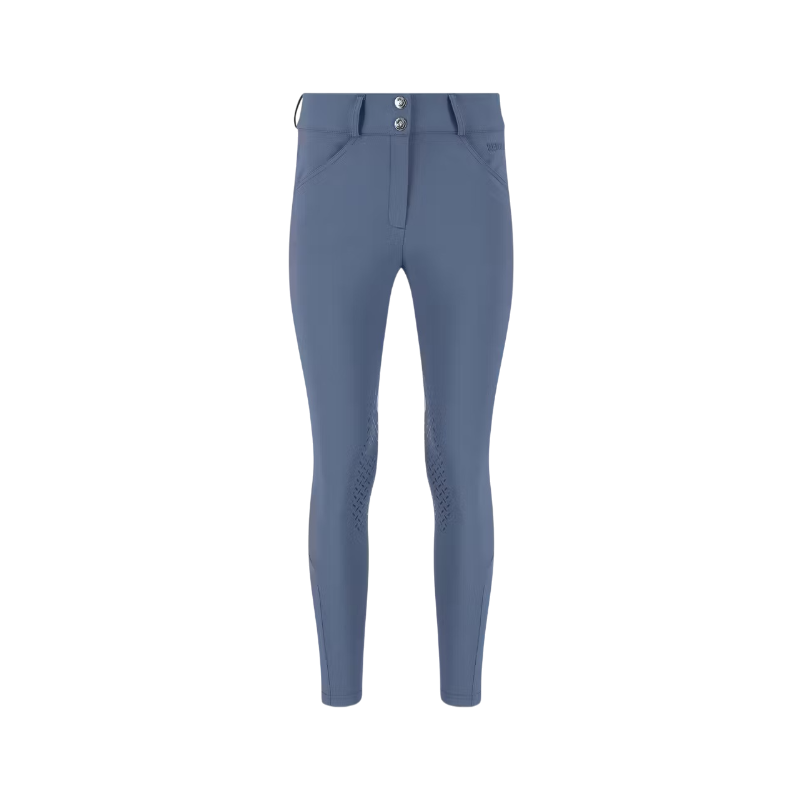 Kentucky Horsewear - Pantalon d'équitation Miami femme avec Grip au genou bleu océan