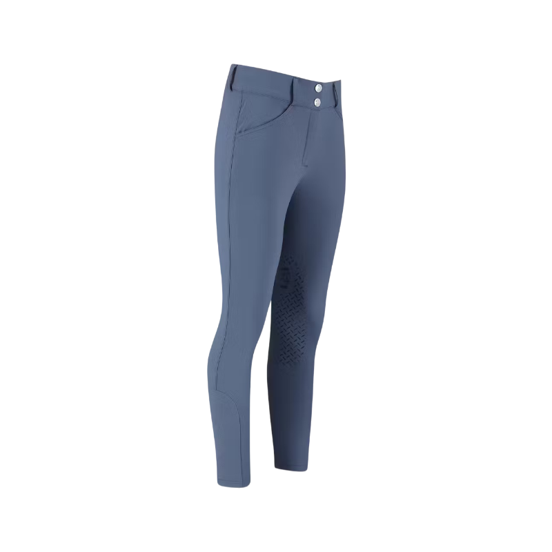 Kentucky Horsewear - Pantalon d'équitation Miami femme avec Grip au genou bleu océan