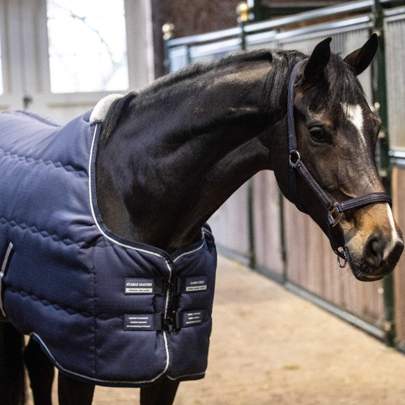 Lami-cell - Couverture d'écurie Stable Master 240g marine