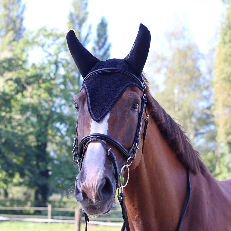 Lami-cell - Bonnet long pour chevaux Silentair marine