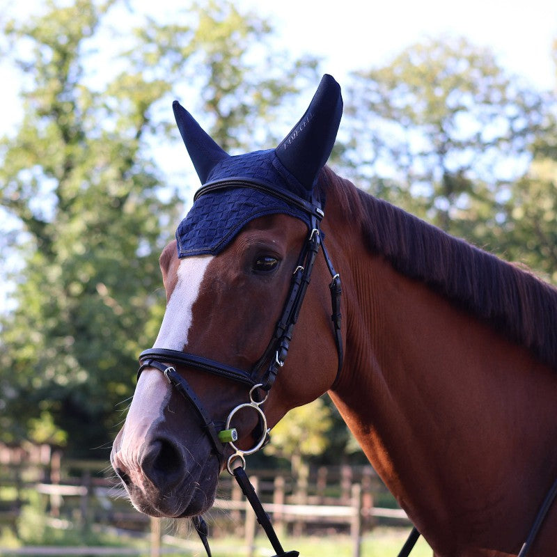 Lami-cell - Bonnet pour chevaux Silentair marine