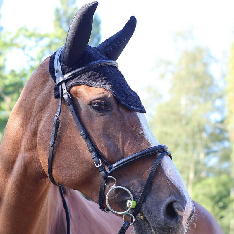 Lami-cell - Bonnet pour chevaux Silentair noir