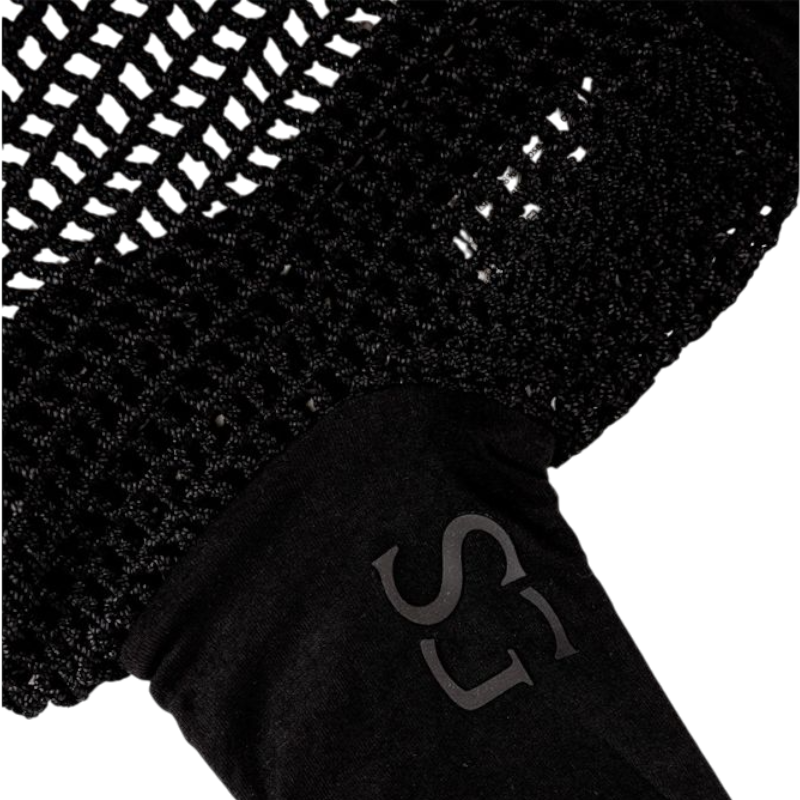 SG - Bonnet pour chevaux Lancelotta noir | - Ohlala