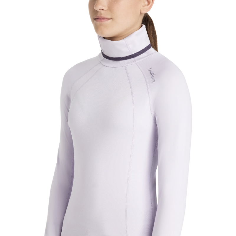Lemieux - Baselayer fille à col montant Young Rider Savannah lilac