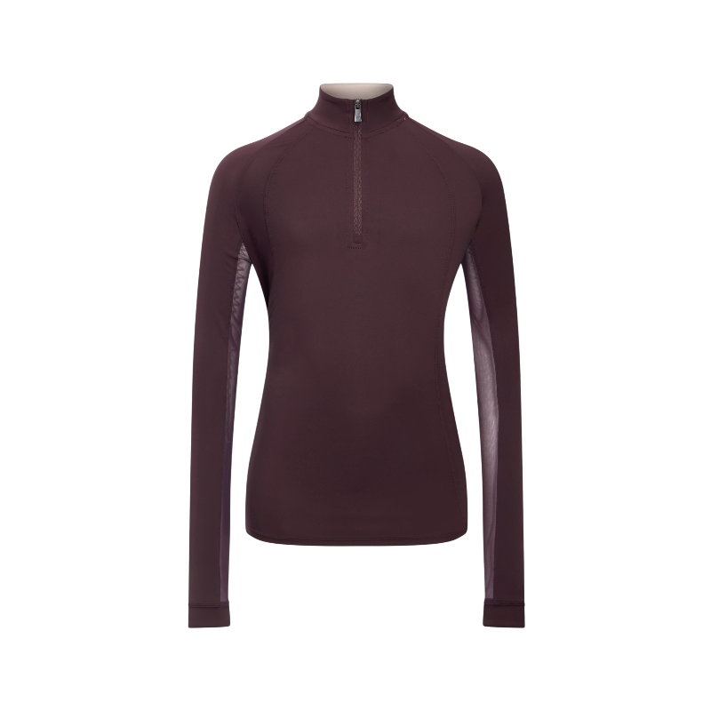 Lemieux - Baselayer léger enfant Young Rider Hope damson