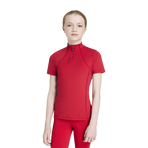 Lemieux - Baselayer korte mouwen kinderen Junior Young Rider Classique Chilli | - Ohlala